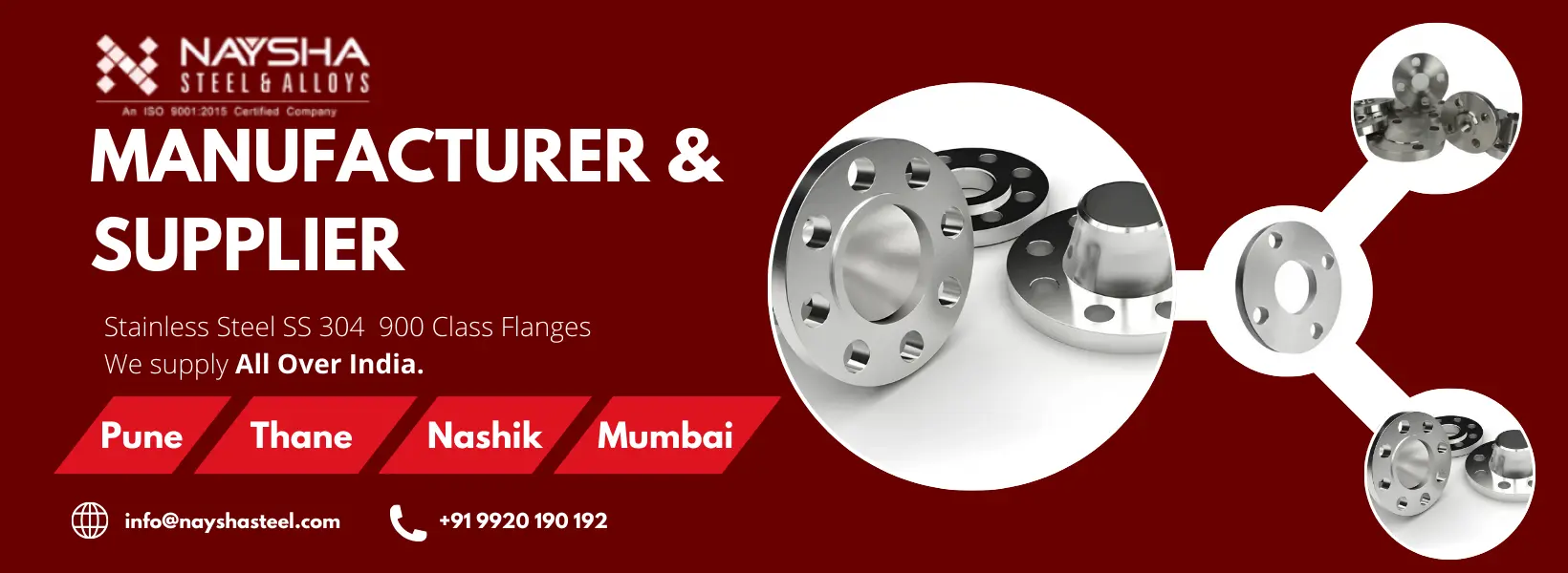 stainless steel 304 900 class flanges banner